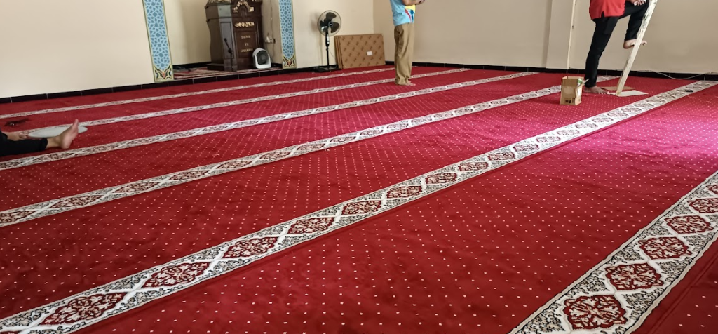jasa obras karpet masjid di bekasi