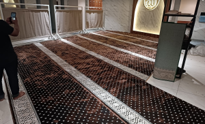 jasa obras karpet masjid di depok