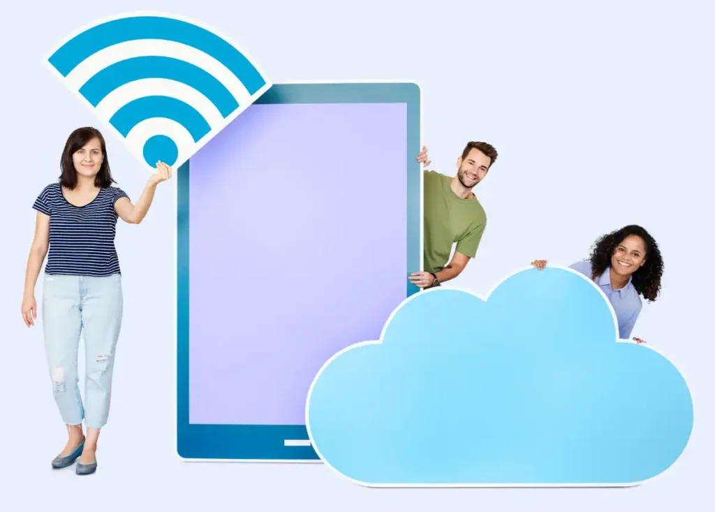 people-holding-signal-cloud-icons