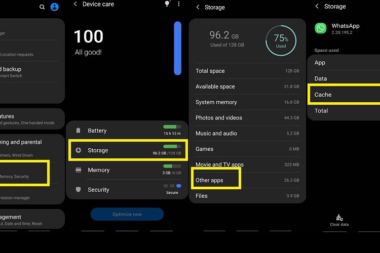 Cara Membersihkan Cache di Ponsel Android agar Tidak Lemot