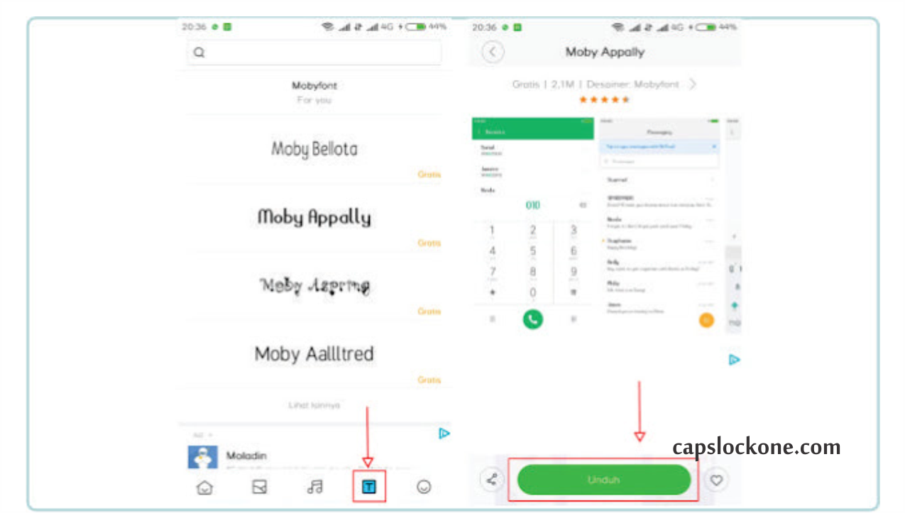 Cara Ganti Font Xiaomi Tanpa Root | Panduanxiaomi.com Cara Mengganti Font dan Tema Android Tanpa Root