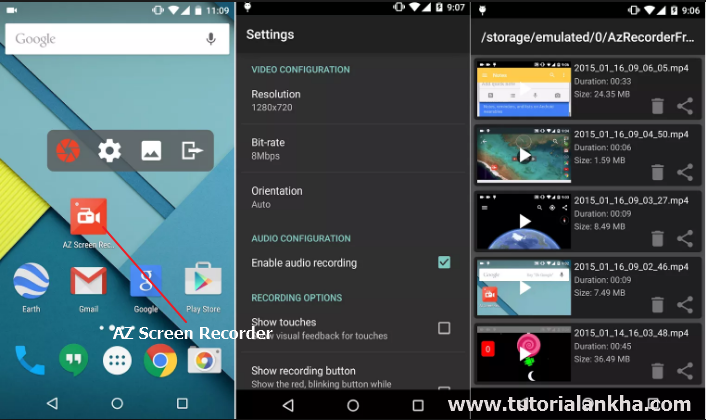 5+ Cara Merekam Layar HP Android Tanpa Watermark