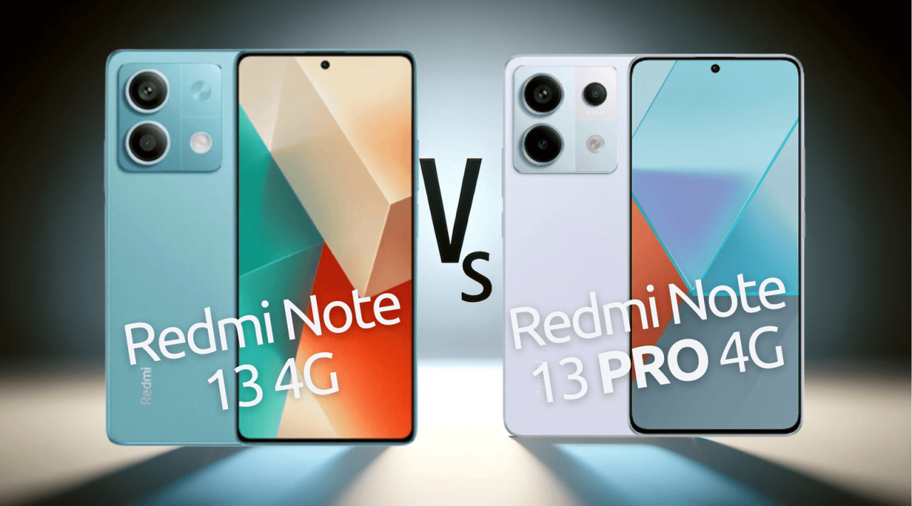 Vergleich: Xiaomi Redmi Note 13 4G vs. Xiaomi Redmi Note 13 Pro 4G Vergleich: Xiaomi Redmi Note 13 4G vs. Xiaomi Redmi Note 13 Pro 4G