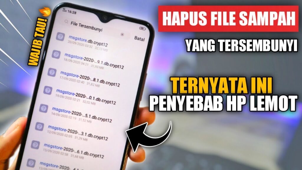 Cara Hapus File Sampah Tersembunyi Di Android Penyebab HP Lemot - YouTube