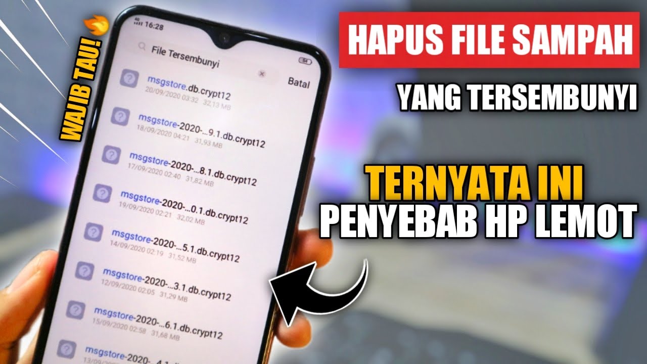 Cara Hapus File Sampah Tersembunyi Di Android Penyebab HP Lemot - YouTube Cara Hapus File Sampah Tersembunyi Di Android Penyebab HP Lemot - YouTube