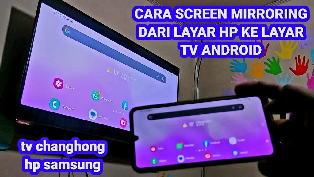 Menyambungkan Dua HP Android jadi Dual Screen