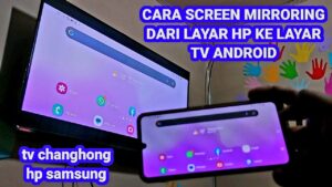 Menyambungkan Dua HP Android jadi Dual Screen