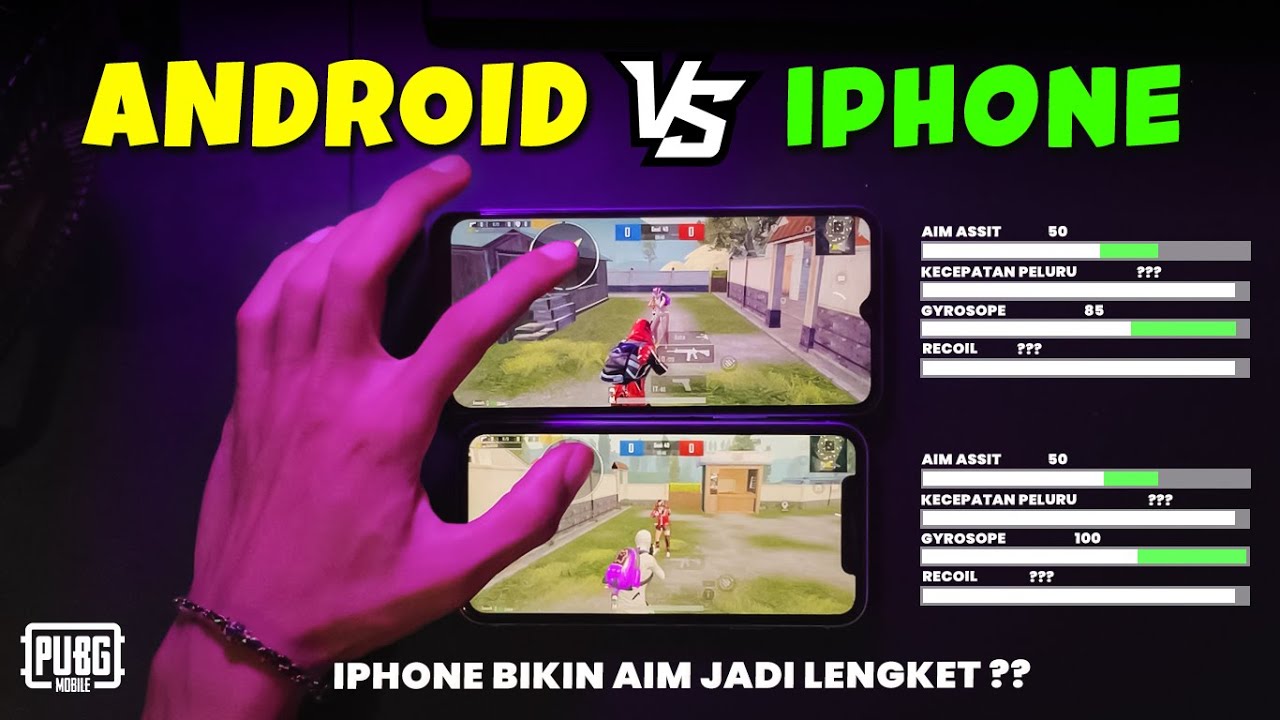 PERBANDINGAN ANDROID VS IPHONE PUBG MOBILE (GYROSCOPE, AIM ASSIST ... PERBANDINGAN ANDROID VS IPHONE PUBG MOBILE (GYROSCOPE, AIM ASSIST ...
