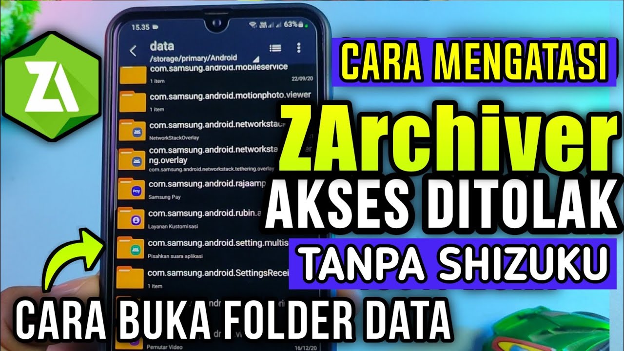 Cara Mengatasi Akses Ditolak Zarchiver Android 13 dan 14 - YouTube Mengatasi ZArchiver “Akses Ditolak” di Android