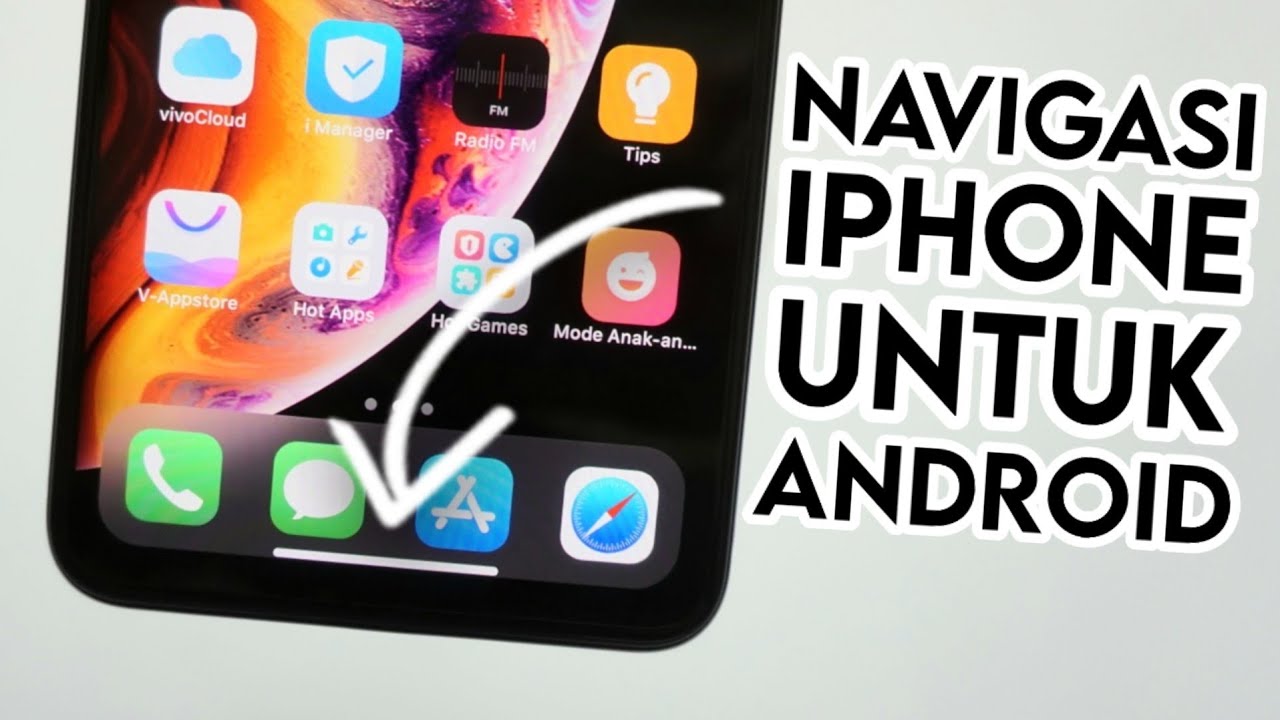 Cara Membuat Navigasi Gesture Iphone Di Android - Android Rasa Iphone ... Cara Mengatur Navigasi Gestur Android dengan Mudah
