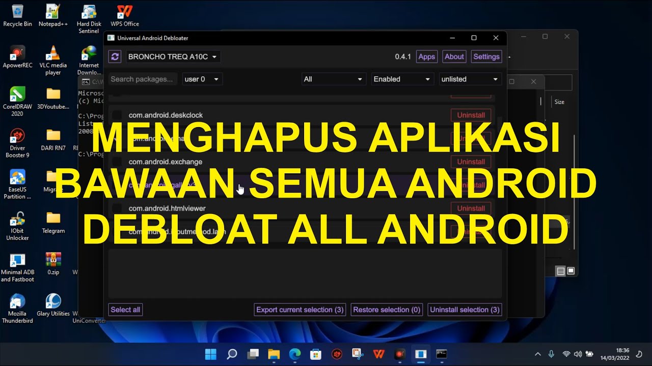 CARA MENGHAPUS APLIKASI BAWAAN ANDROID #BLOATWARE #DEBLOAT #ALL ANDROID ... CARA MENGHAPUS APLIKASI BAWAAN ANDROID #BLOATWARE #DEBLOAT #ALL ANDROID ...
